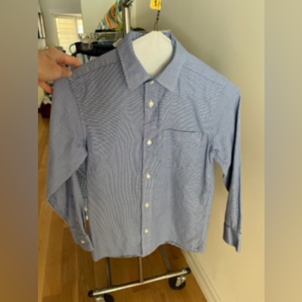 Boys dress shirt Nordstrom kids size 10 like new.